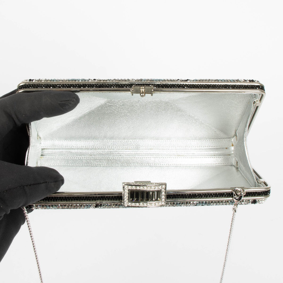 Shop this 100% authentic Judith Leiber Multicolor Crystal Clutch at Labellov.com
