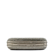 Authentic second hand Judith Leiber Silver Crystal Chain Clutch on Labellov.com