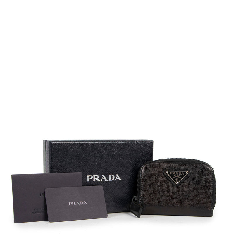 Prada Zwart Portemonneetje