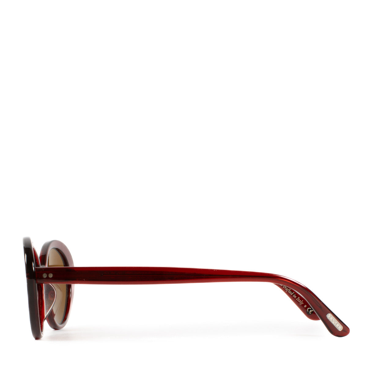 Oliver Peoples x The Row Parquet Red Acetate Sunglasses for the best price at Labellov secondhand luxury in Antwerp and Knokke. Buy and sell your preloved and brand new designer bags.