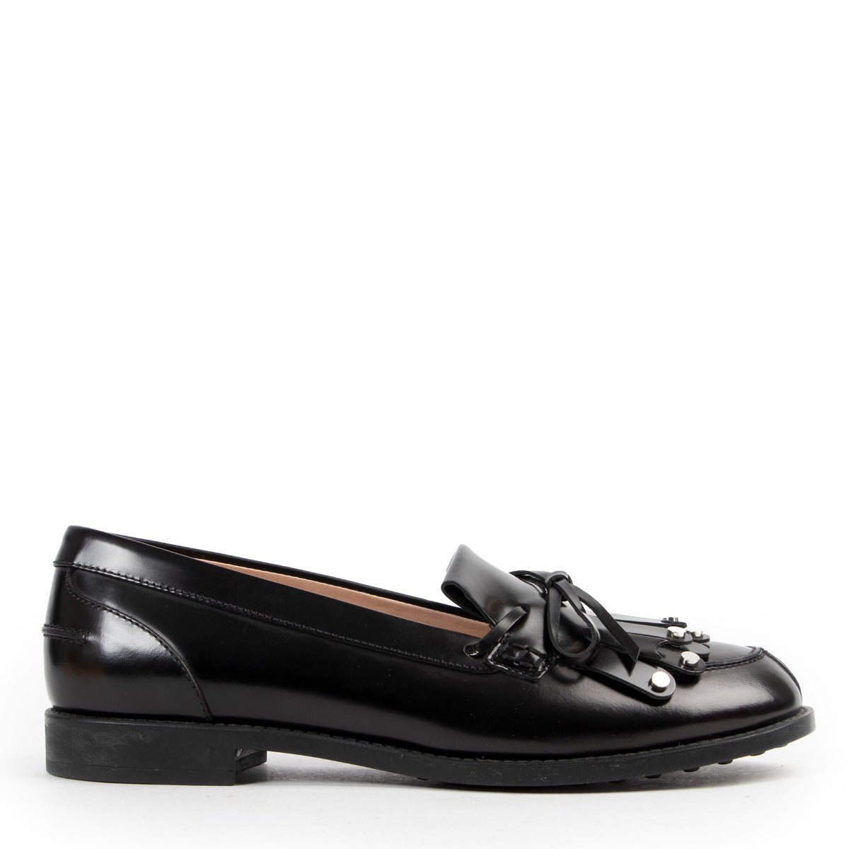 Tod's zwarte leren loafers - maat 36,5