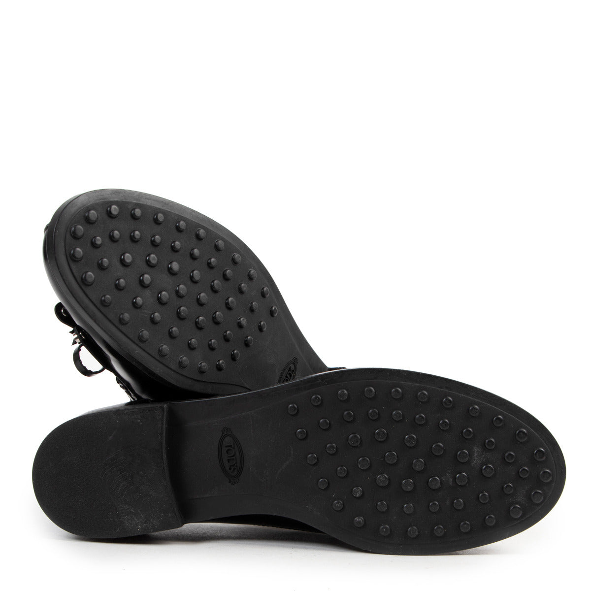 Tod's zwarte leren loafers - maat 36,5