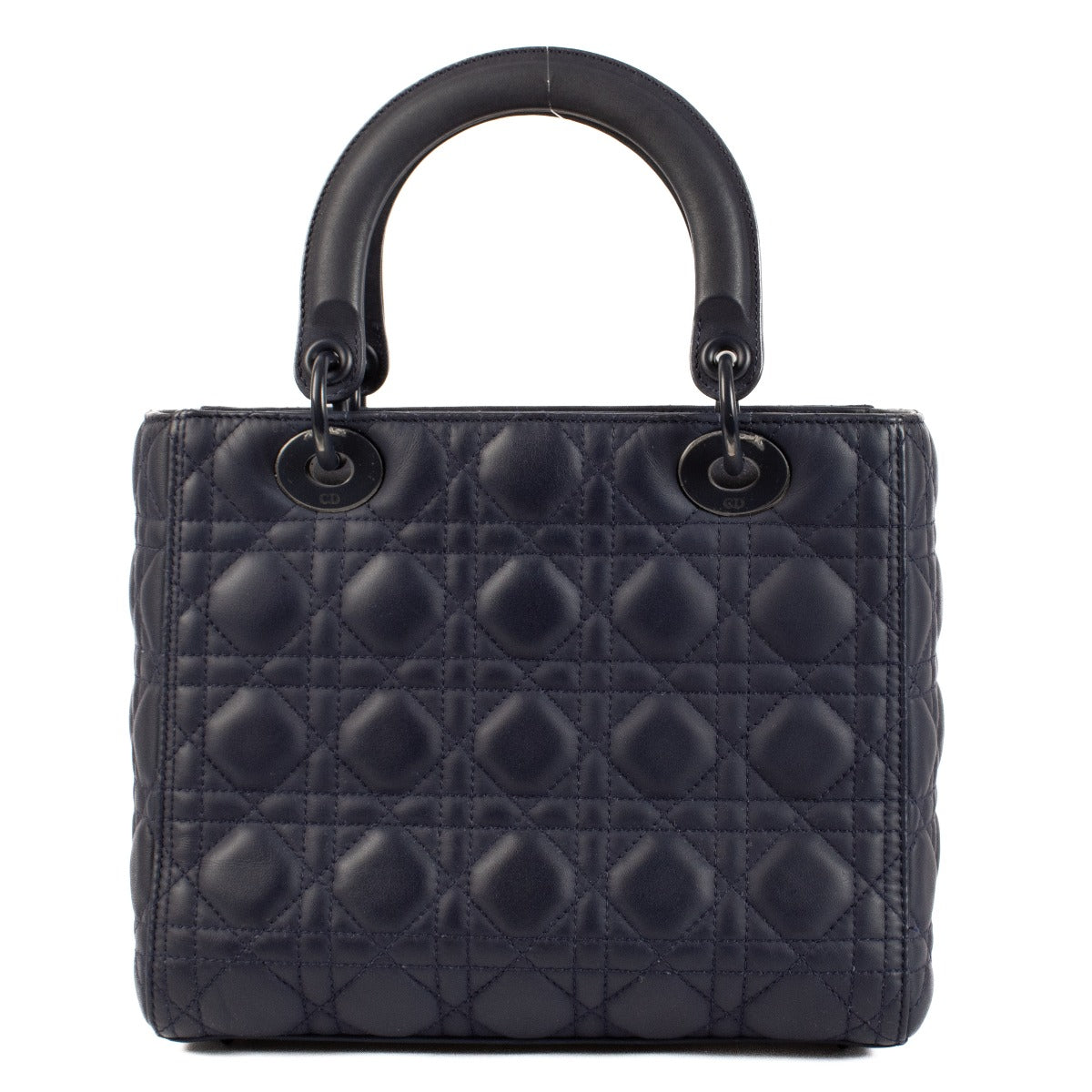Sac Lady Dior medium en cuir de veau ultra mat bleu Dior