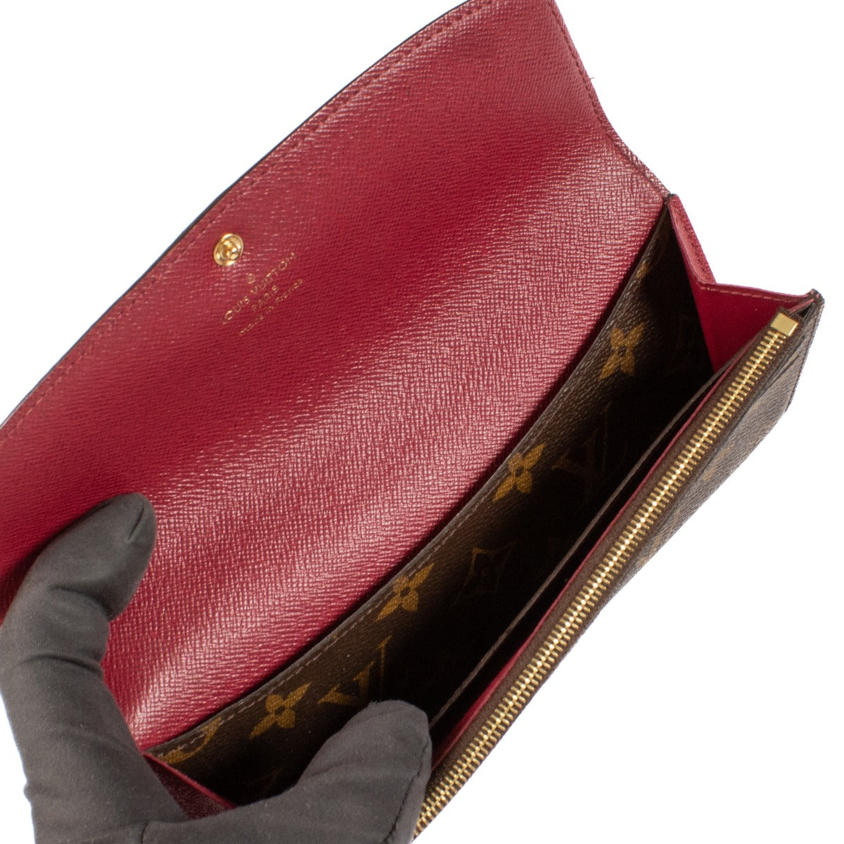 Portefeuille Émilie Monogram/Fuchsia Louis Vuitton