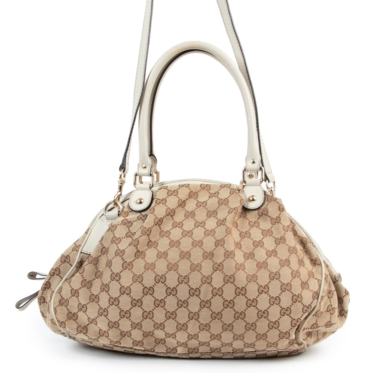 Reliable second hand site for Gucci Sukey Medium Boston Bag With Strap