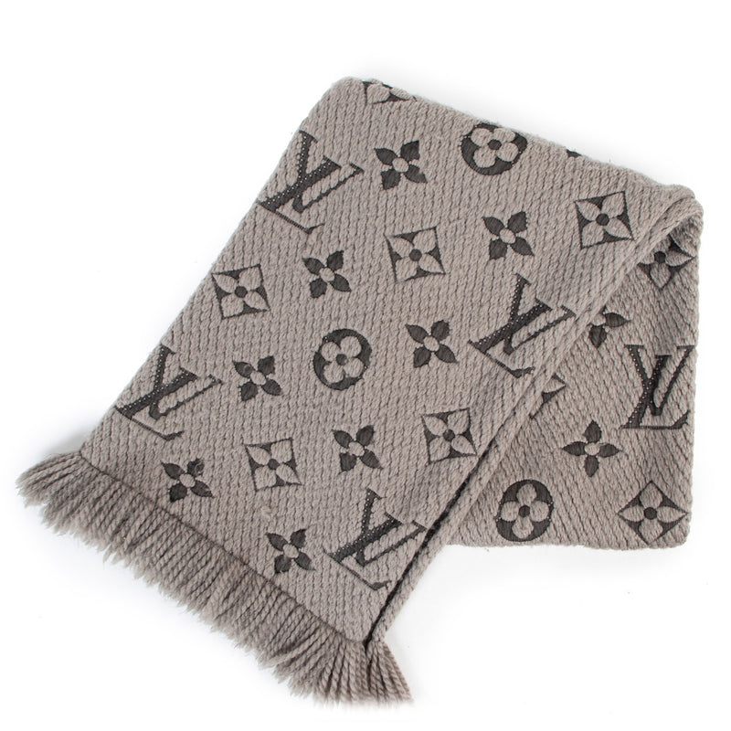 Louis Vuitton Grijze Monogram Sjaal