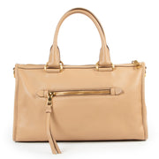 Shop online Prada Beige Leather Top Handle Bag in a safe way.