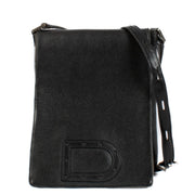 Shop safe online at Labellov in Antwerp, Brussels and Knokke this 100% authentic second hand Delvaux Black Louise Baudrier PM Crossbody Bag