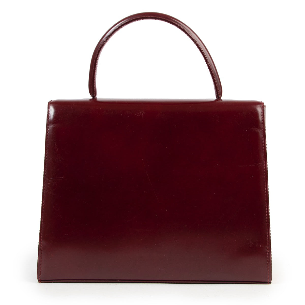 Shop safe online authentic second hand Cartier Burgundy Leather Top Handle Bag. Buy Cartier Burgundy Leather Top Handle Bag in a safe way online. Shop online Cartier Burgundy Leather Top Handle Bag safely.