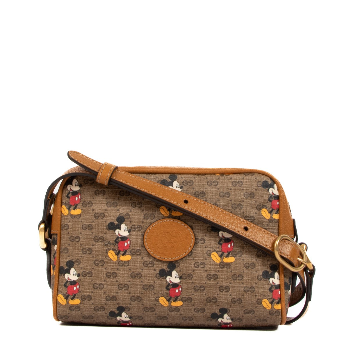 Gucci x Disney Mickey Mouse GG Supreme Mini Cameratas