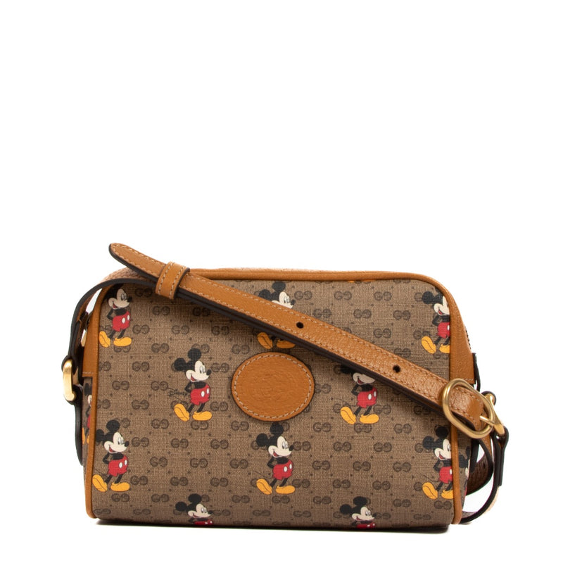 Gucci x Disney Mickey Mouse GG Supreme Mini Camera Bag
