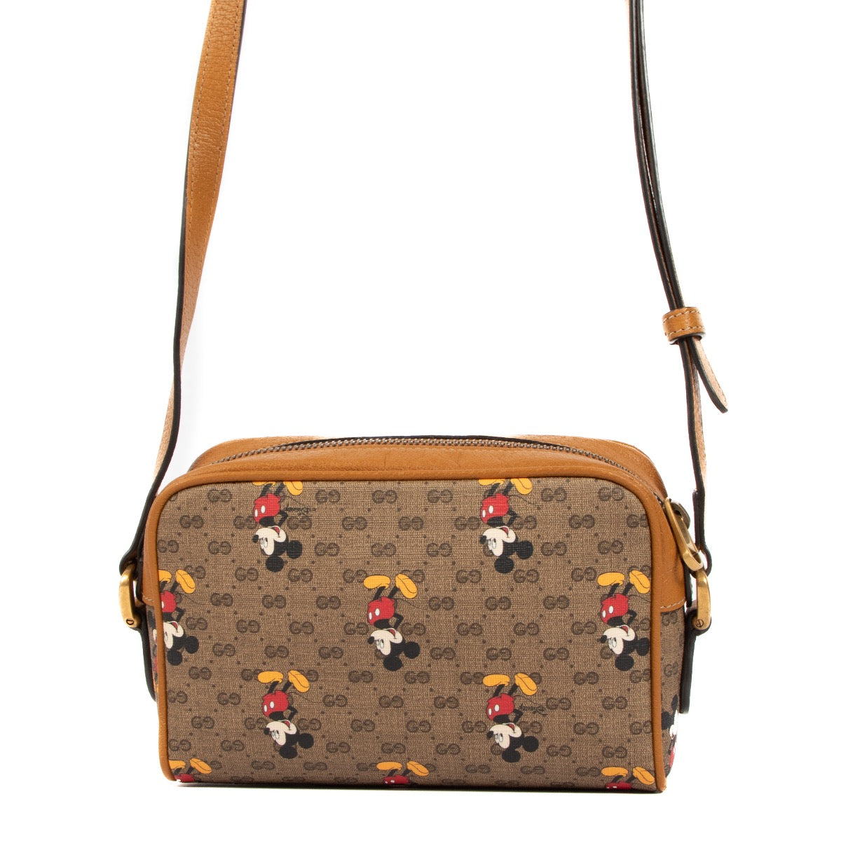 Gucci x Disney Mickey Mouse GG Supreme Mini Cameratas