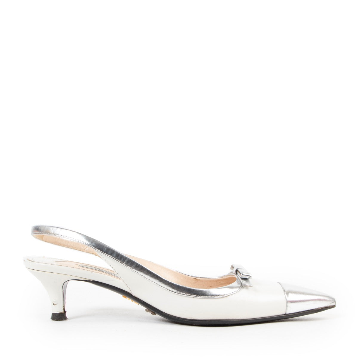 Christian Louboutin Black Low Heeled Pumps - Size 38