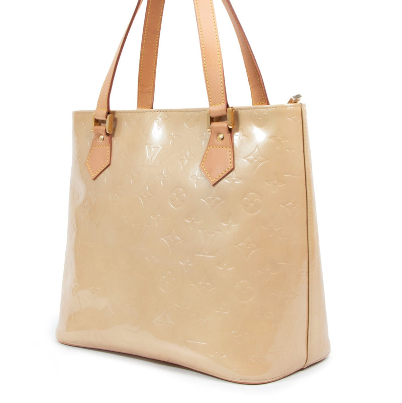 Louis Vuitton Houston Noisette Monogram Vernis Tote Bag