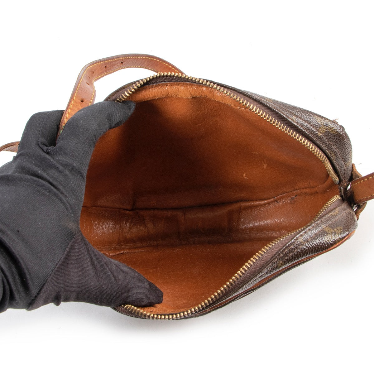 Shop safe online authentic Louis Vuitton Monogram Jeune Fille Cross Body