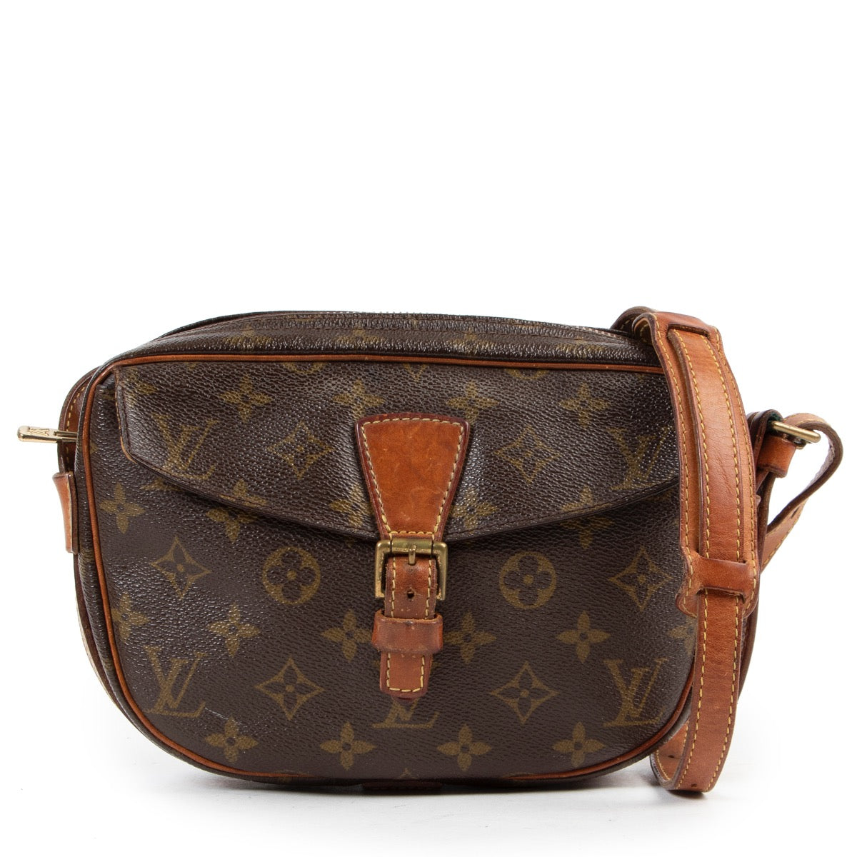 Shop safe online authentic Louis Vuitton Monogram Jeune Fille Cross Body