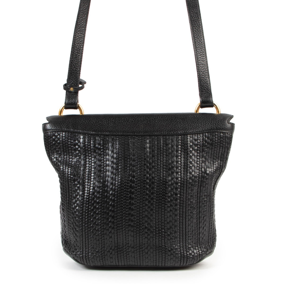 Shop safe online authentic second hand Delvaux Black Crossbody Bag. Buy Delvaux Black Crossbody Bag online safely. Shop online Delvaux Black Crossbody Bag in a safe way.
