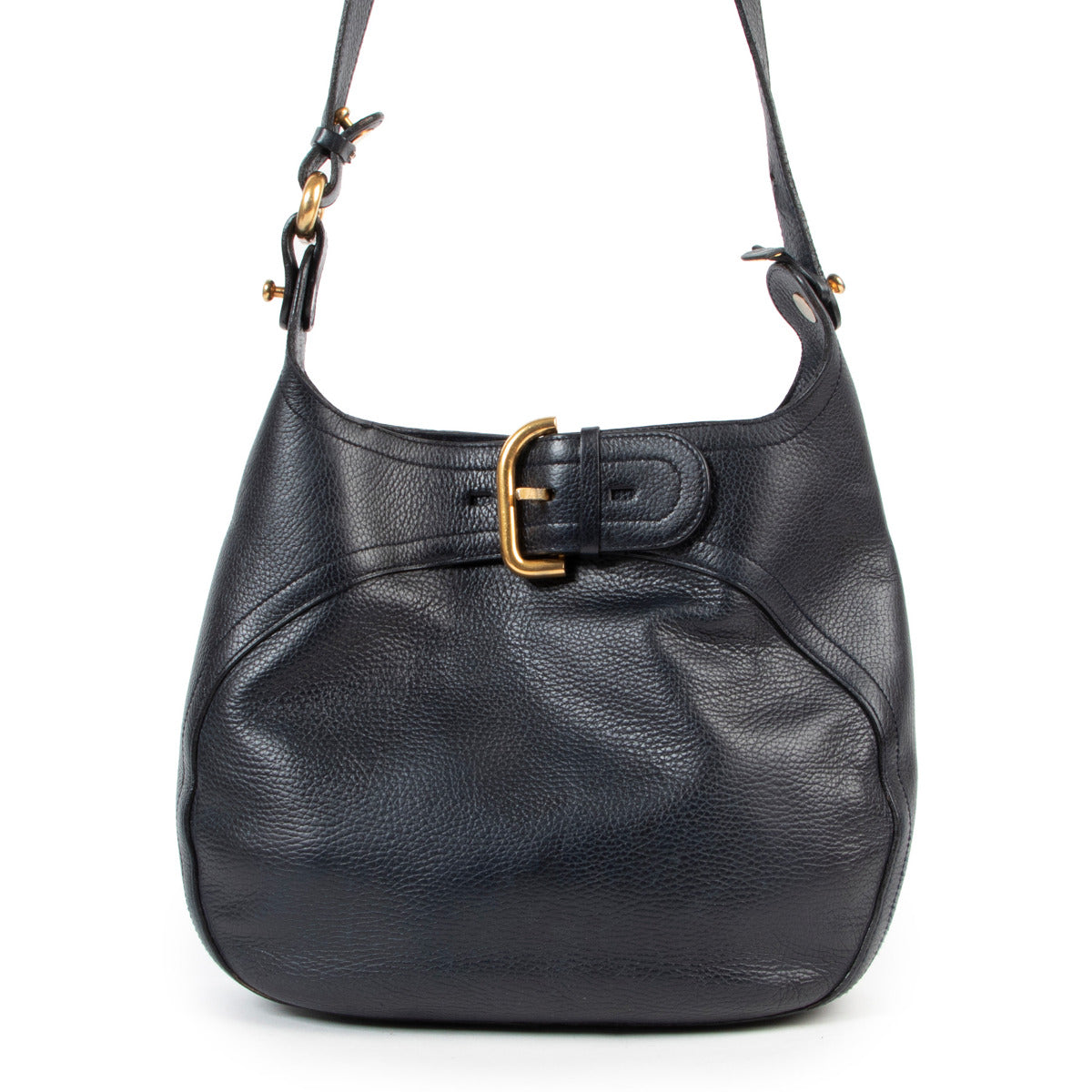 Delvaux Blue Leather Crossbody Bag kopen en verkopen aan de beste prijs bij Labellov
