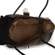 Shop safe online authentic Delvaux Brown Leather Shoulderbag at the right price.