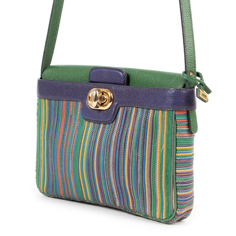 Delvaux Meerkleurige Crossbodytas