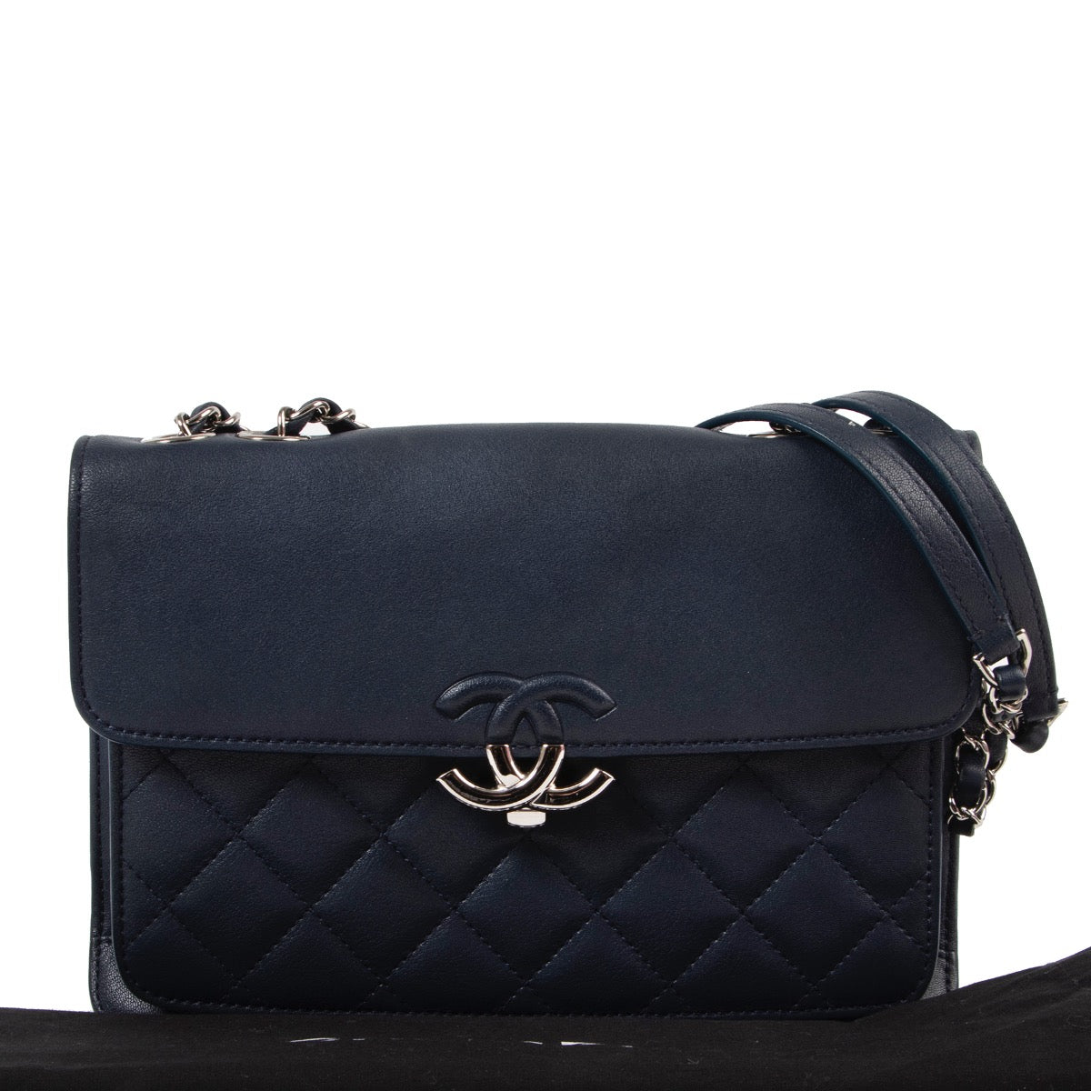 Chanel Dark Blue Mini Urban Companion Flap Bag