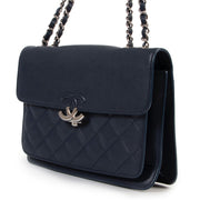 Chanel Dark Blue Mini Urban Companion Flap Bag