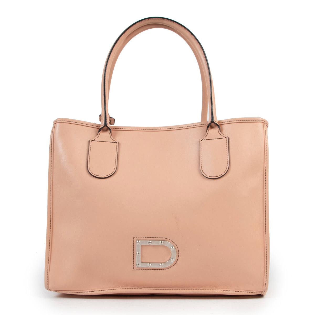 Delvaux roze schoudertas