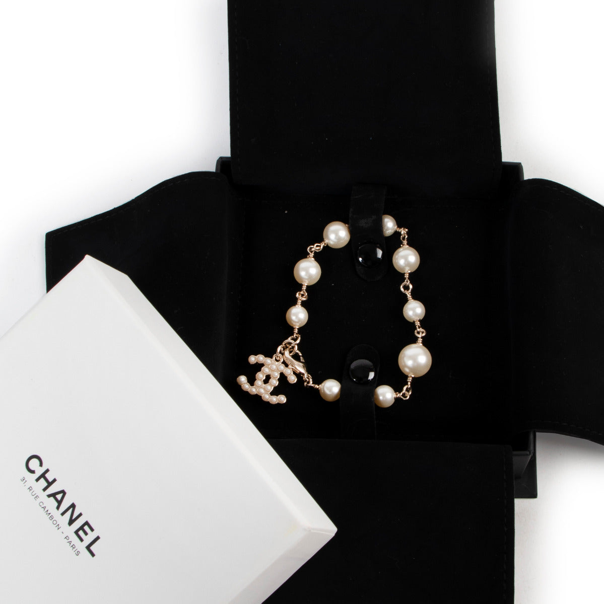 Chanel Pearl CC Bracelet