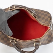 Authentic pre-loved Louis Vuitton Damier Ebene Speedy 30 Bag on Labellov.com