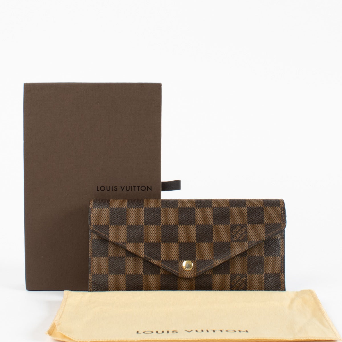 Authentic second hand Louis Vuitton Damier Ebene Josephine Wallet on Labellov.com