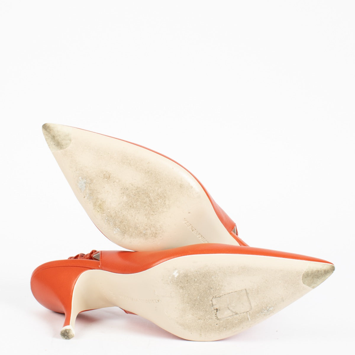 Authentic second-hand Bottega Veneta Red Poppy Slingbacks - Size 37 1/2 on labellov.com