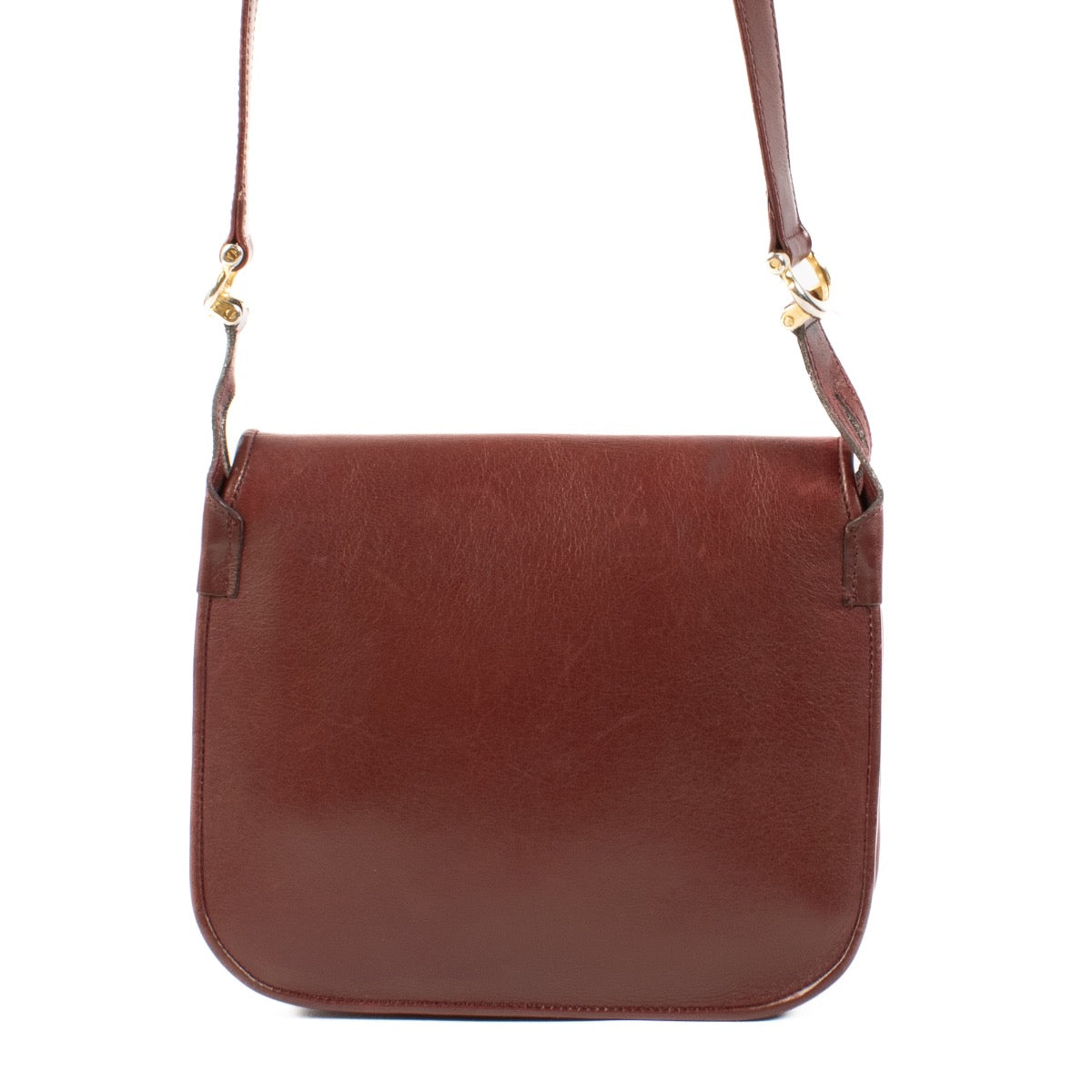 shop 100% authentic second hand Cartier Burgundy Leather Crossbody Bag on Labellov.com