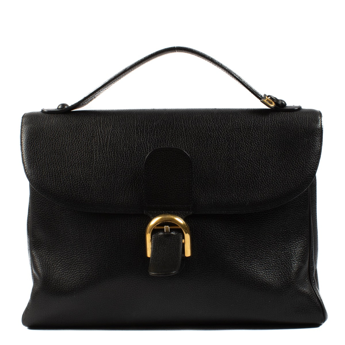 shop 100% authentic second hand Delvaux Black Brillant Briefcase on Labellov.com