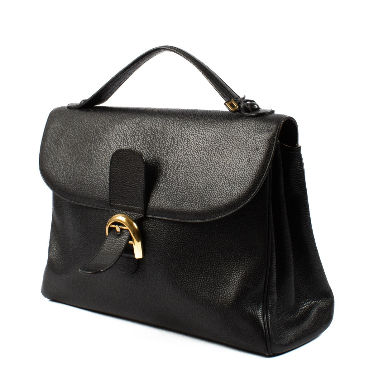shop 100% authentic second hand Delvaux Black Brillant Briefcase on Labellov.com