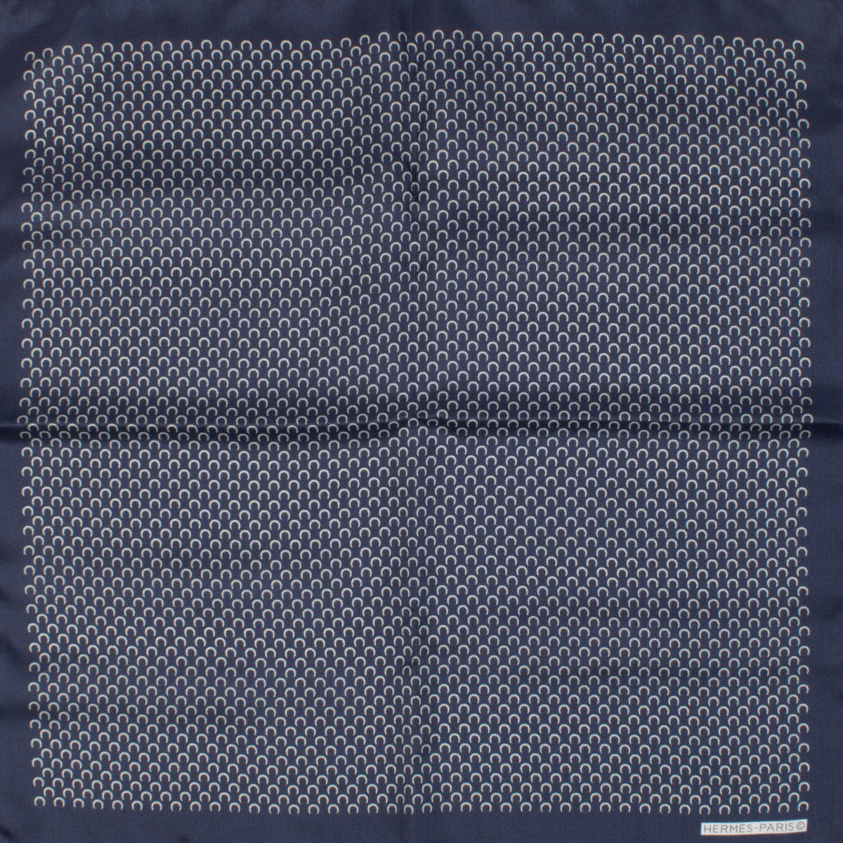 shop 100% authentic second hand Hermès Blue 45 Silk Scarf on Labellov.com