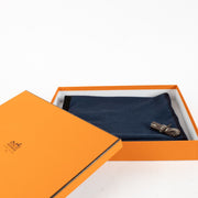 Authentic Second Hand Hermès Black/Blue Scarf on Labellov.com