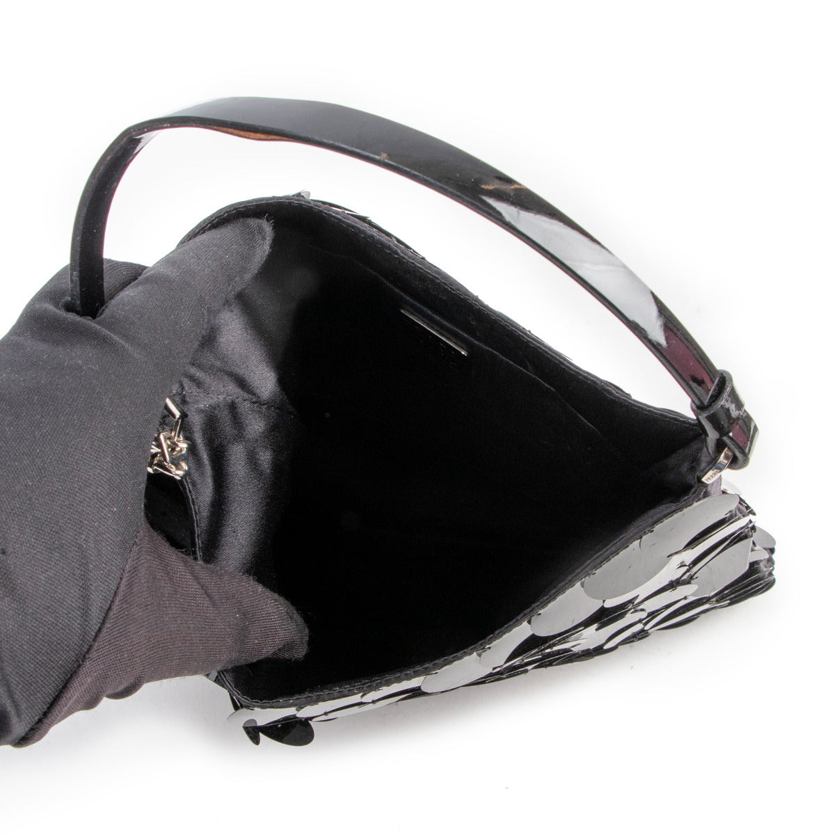 Prada Black Sequin Shoulderbag