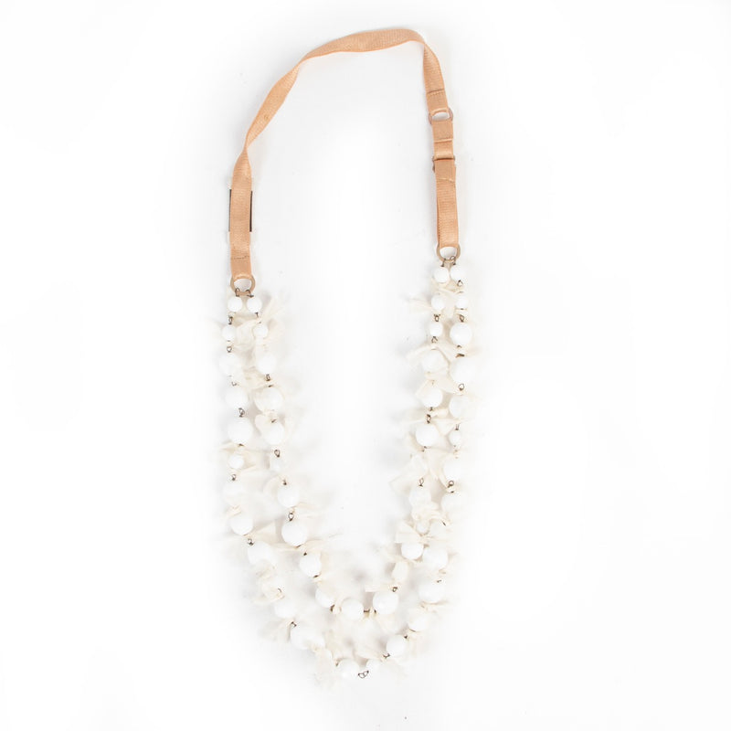 Prada Witte Parelketting