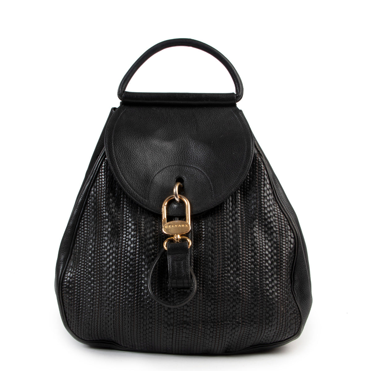 Delvaux Lucifer Toile de Cuir GM aan de beste prijs bij Labellov tweedehands luxe in Antwerpen
