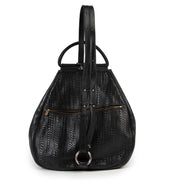 Delvaux Lucifer Toile de Cuir GM