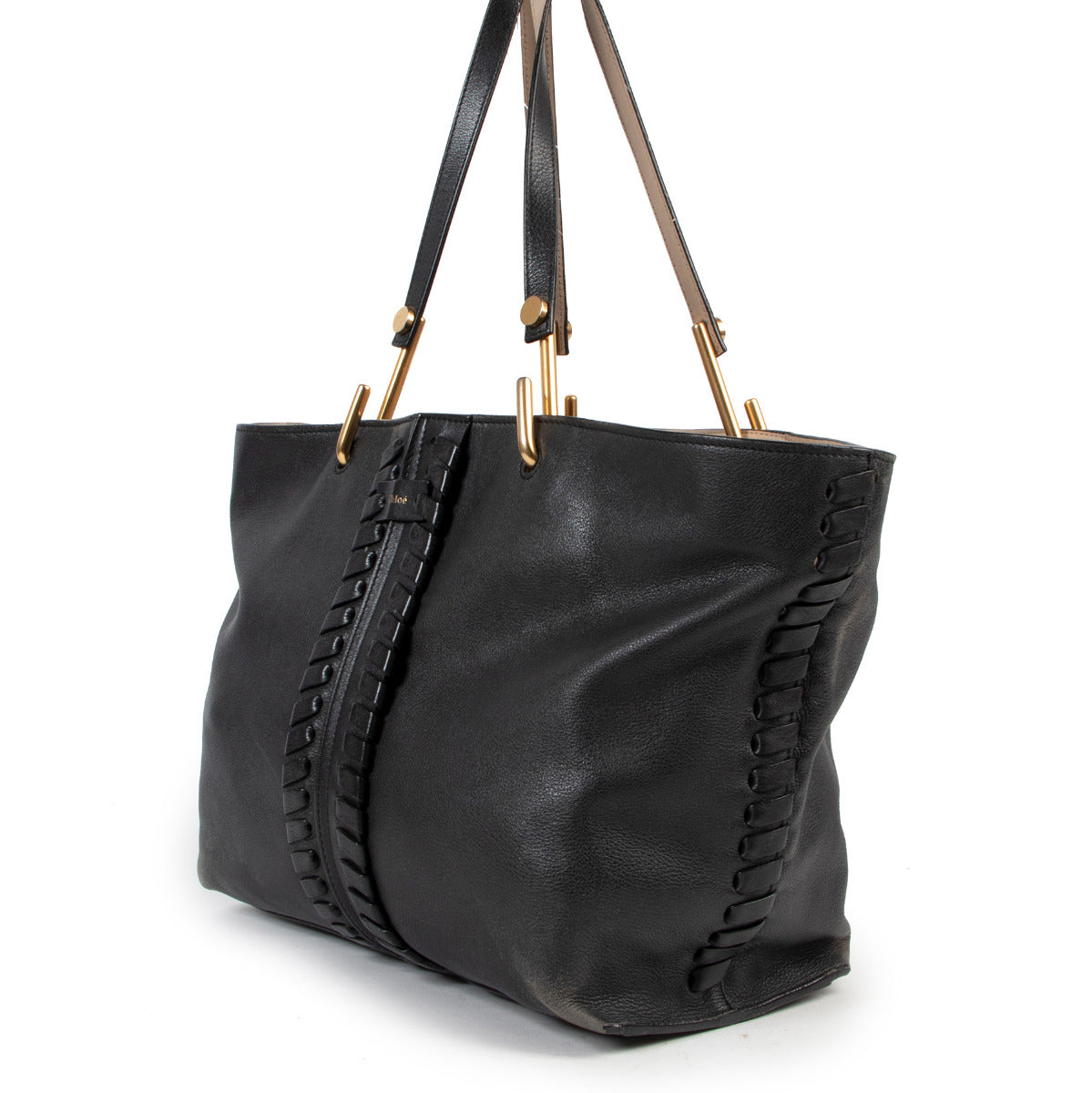 Delvaux Toile and Pink Astrid Top Handle
