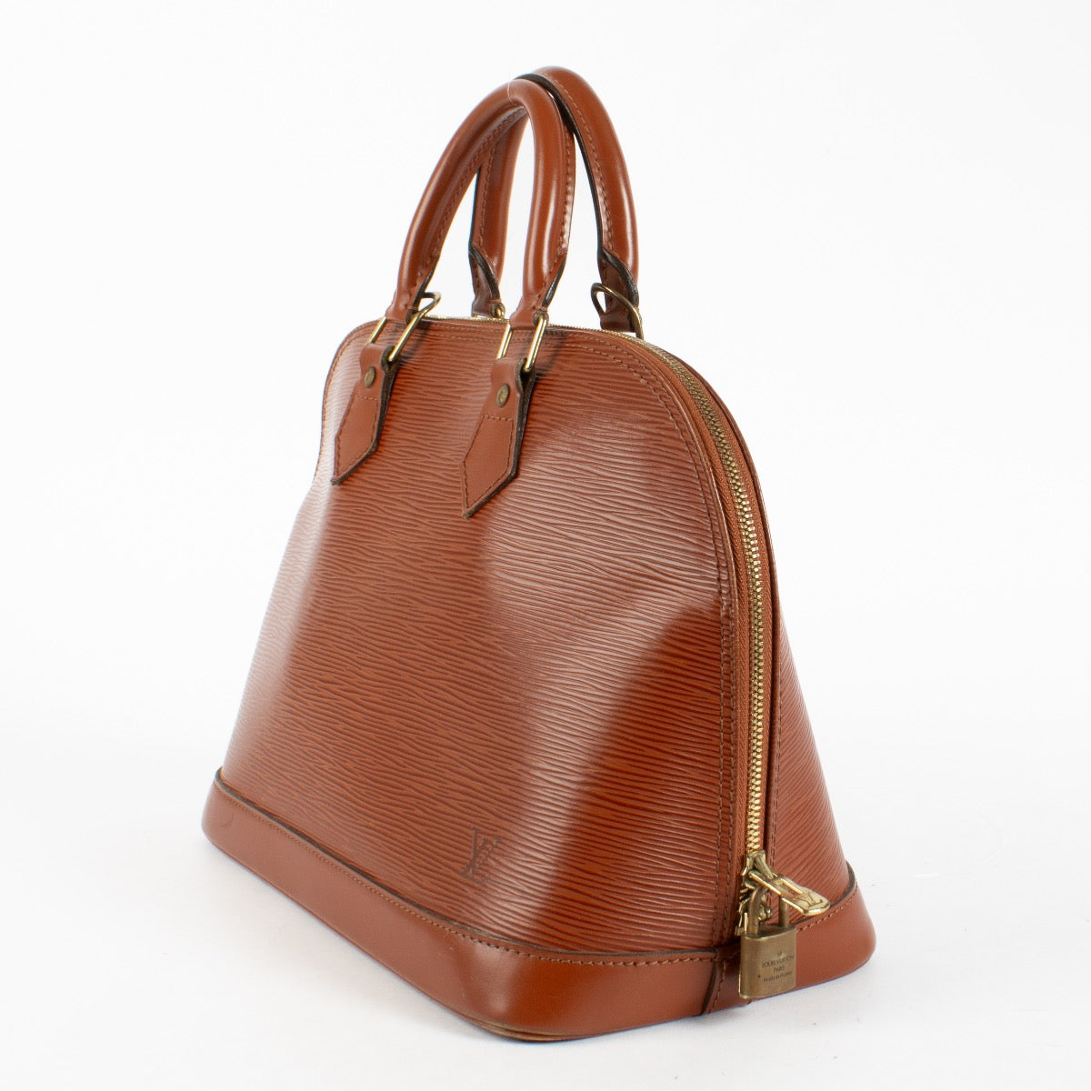 authentic preloved Louis Vuitton Cipango Gold Epi Alma PM on Labellov.com