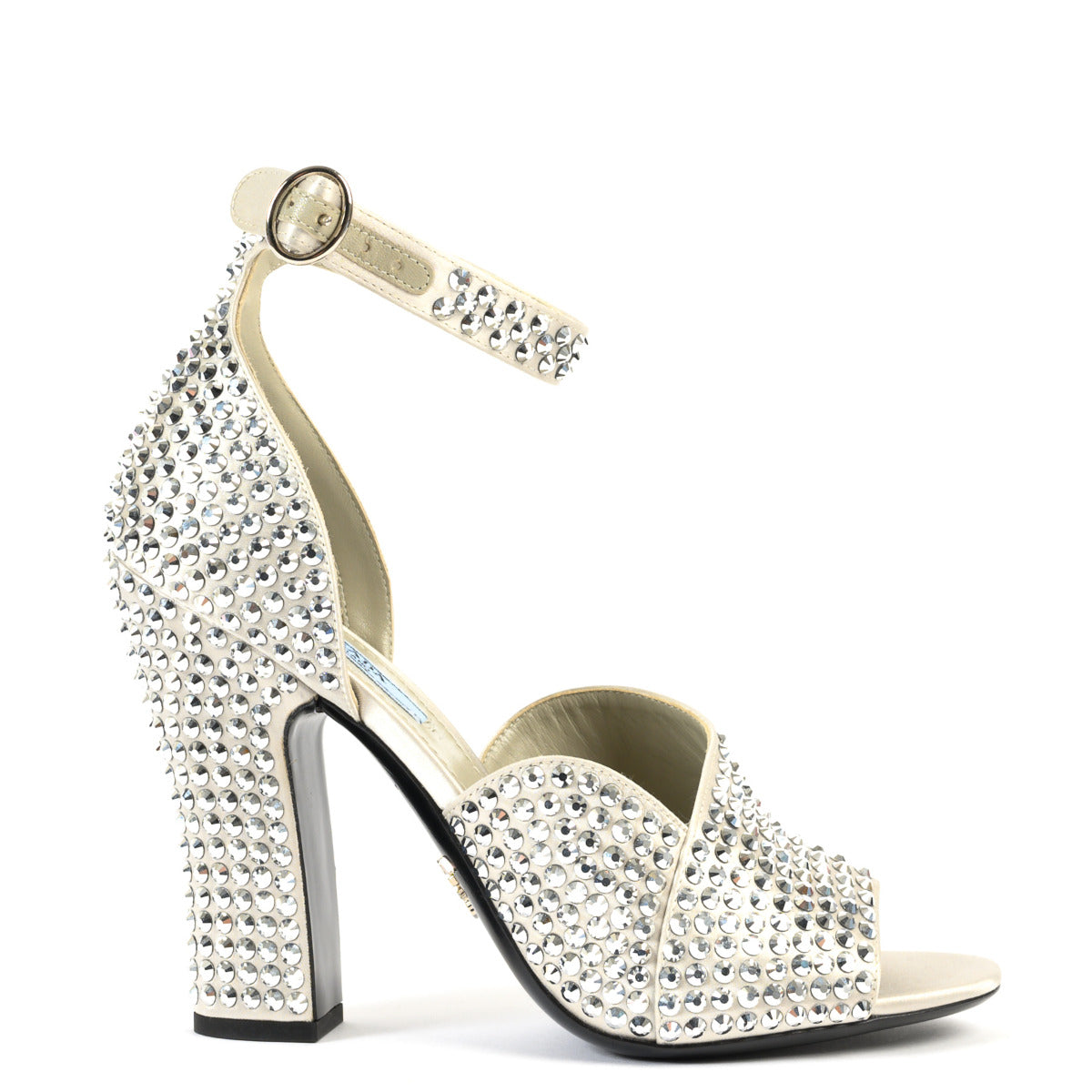Prada sequinned heels for the best price at Labellov