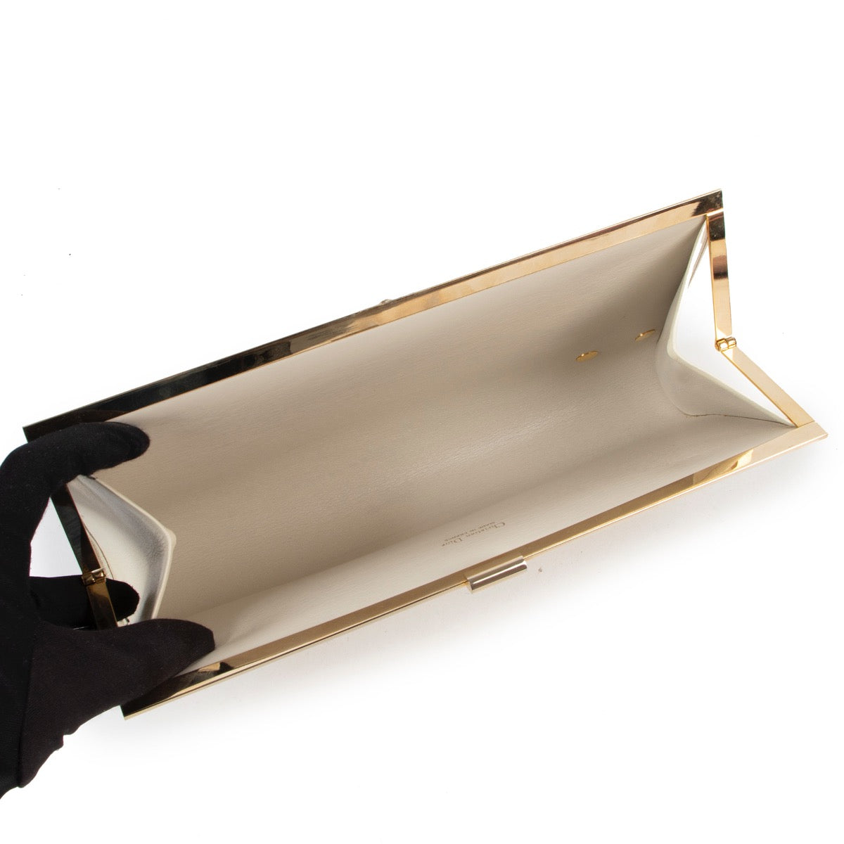 Christian Dior Cream Clutch