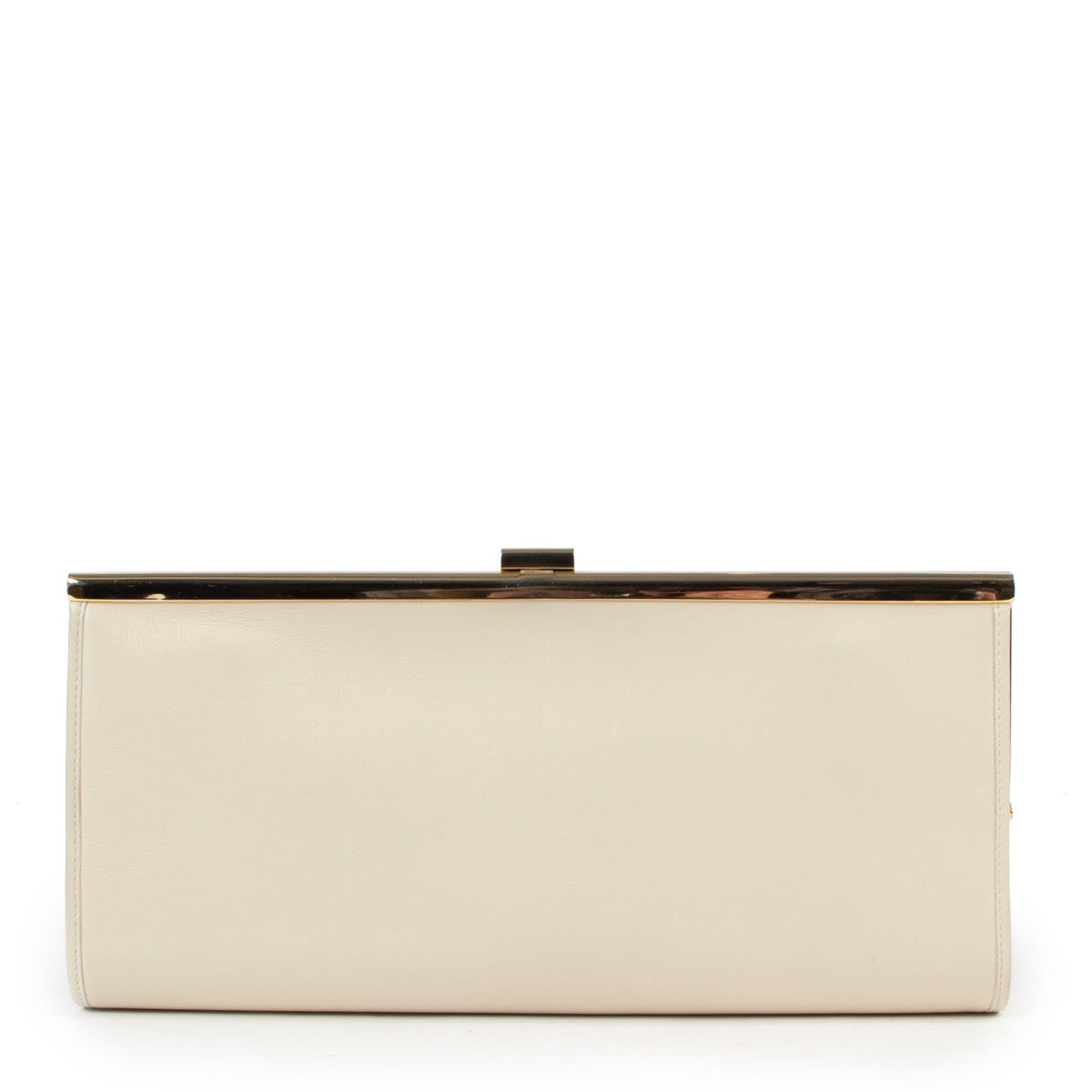 skip the waiting list shop safe online Christian Dior Cream Clutch