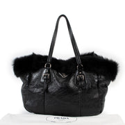 Shop safe online at Labellov in Antwerp this 100% authentic second hand Prada Black Patent Leather Shoulder Bag