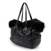 Shop safe online at Labellov in Antwerp this 100% authentic second hand Prada Black Patent Leather Shoulder Bag
