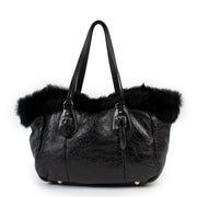 Shop safe online at Labellov in Antwerp this 100% authentic second hand Prada Black Patent Leather Shoulder Bag