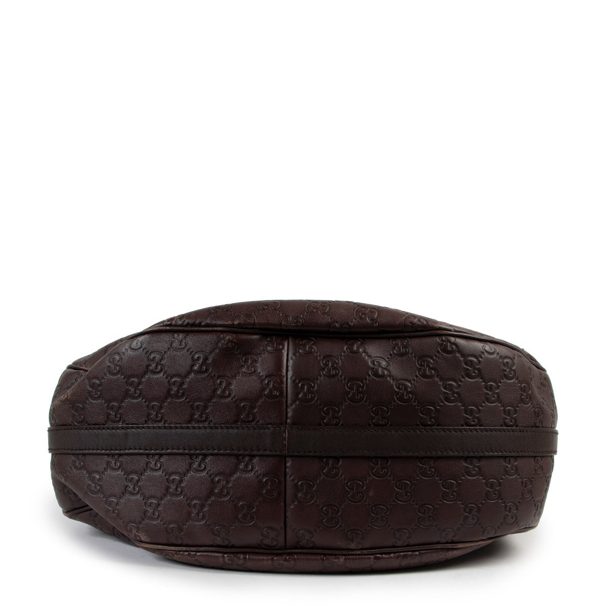Gucci 232945 Chocolate Brown Guccissima GG Twins Large Hobo Bag Buy this gorgeous piece here safely!
