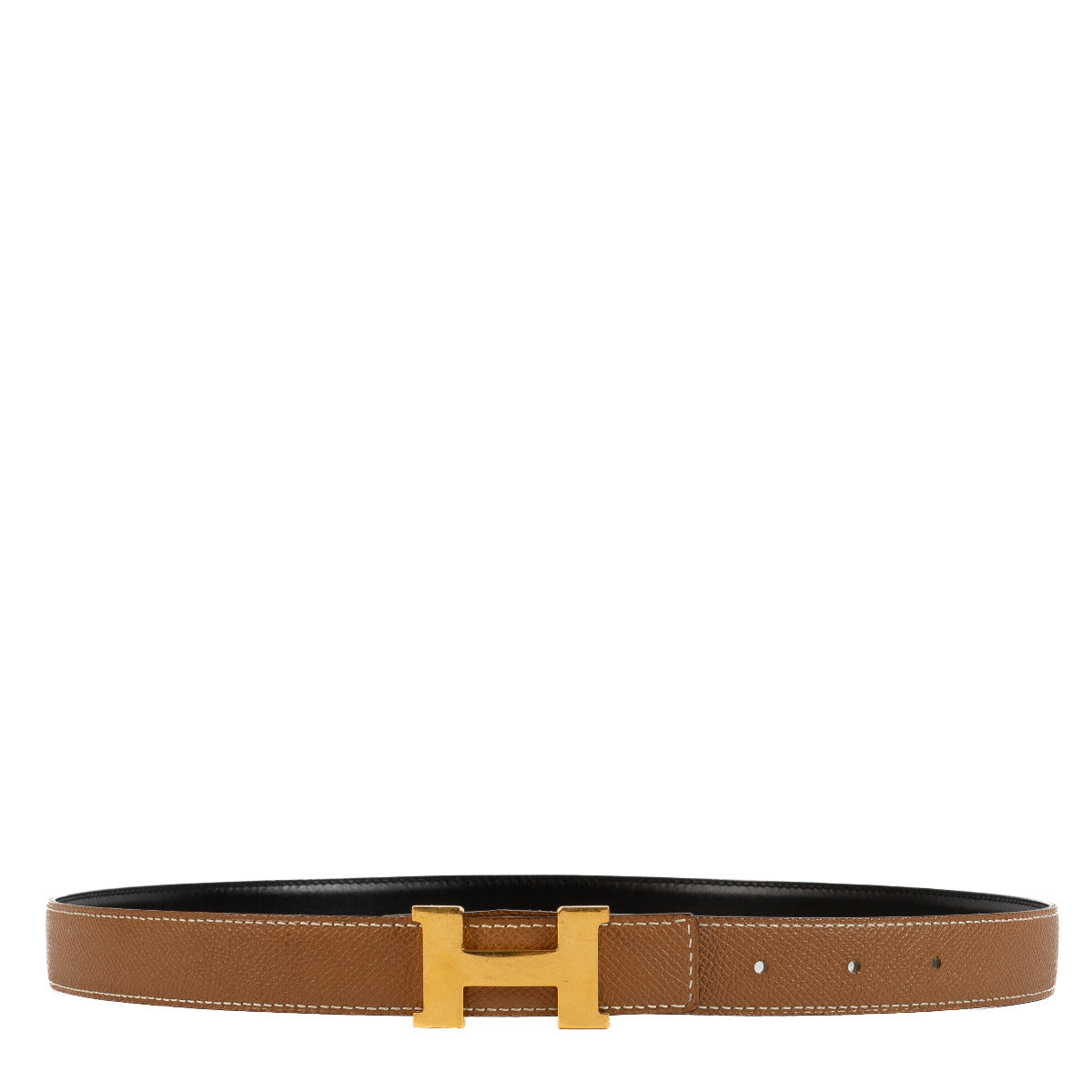 Hermès Mini Constance Belt Buckle & Reversible Leather Strap - size 75